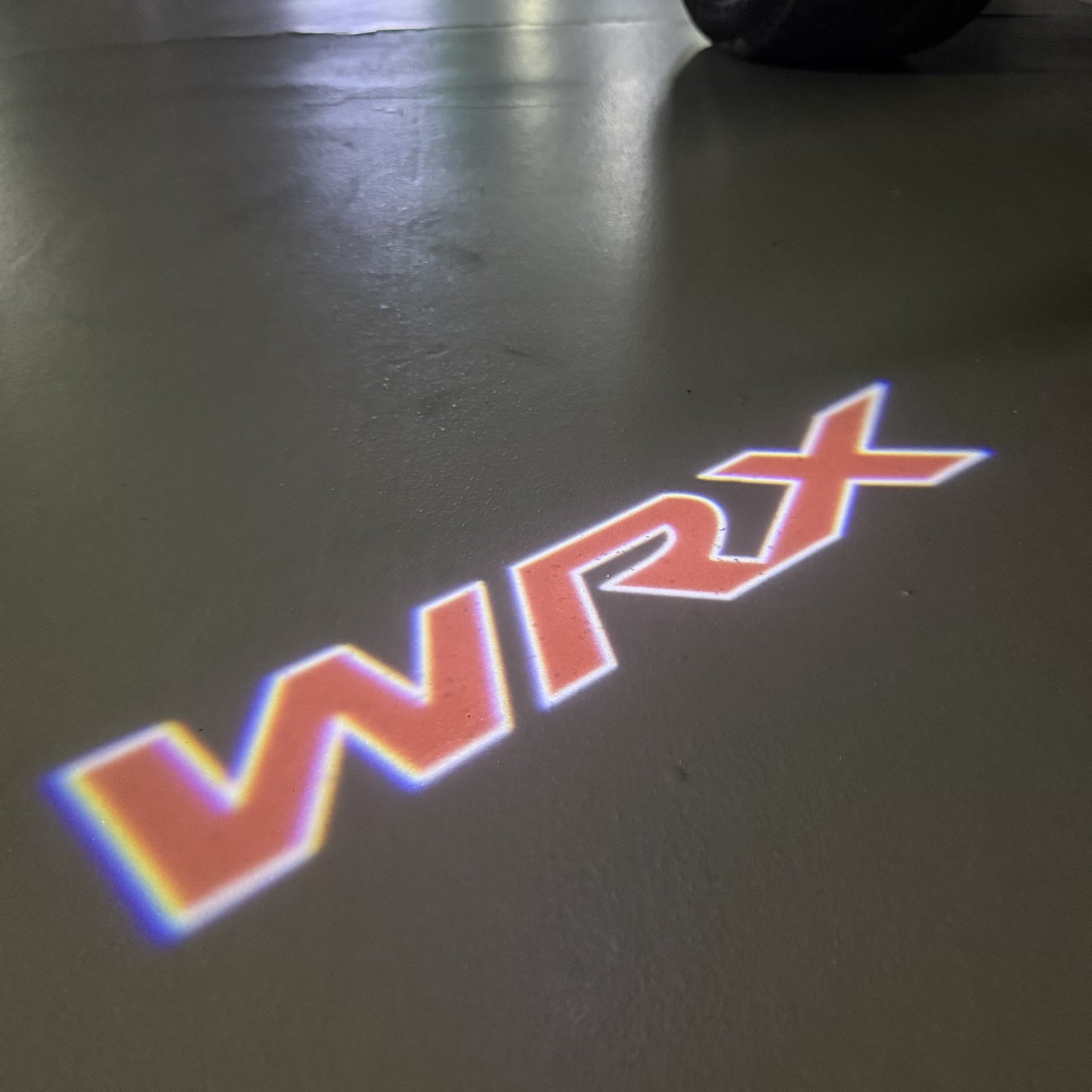 SUBARU WRX LOGO PROJECROTR LIGHTS (quantity 1 = 1 sets/2 door lights) Nr.03A19