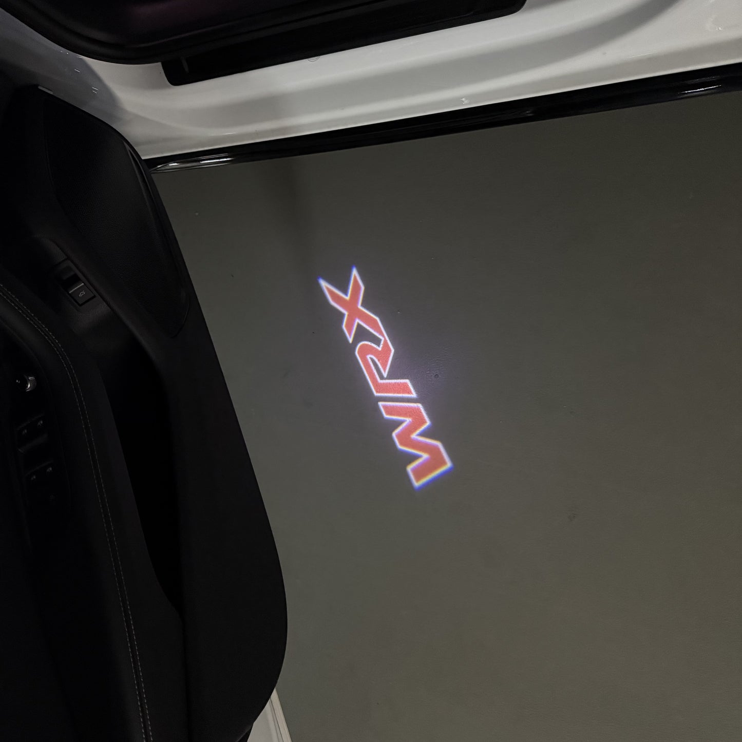 SUBARU WRX LOGO PROJECROTR LIGHTS (quantity 1 = 1 sets/2 door lights) Nr.03A19
