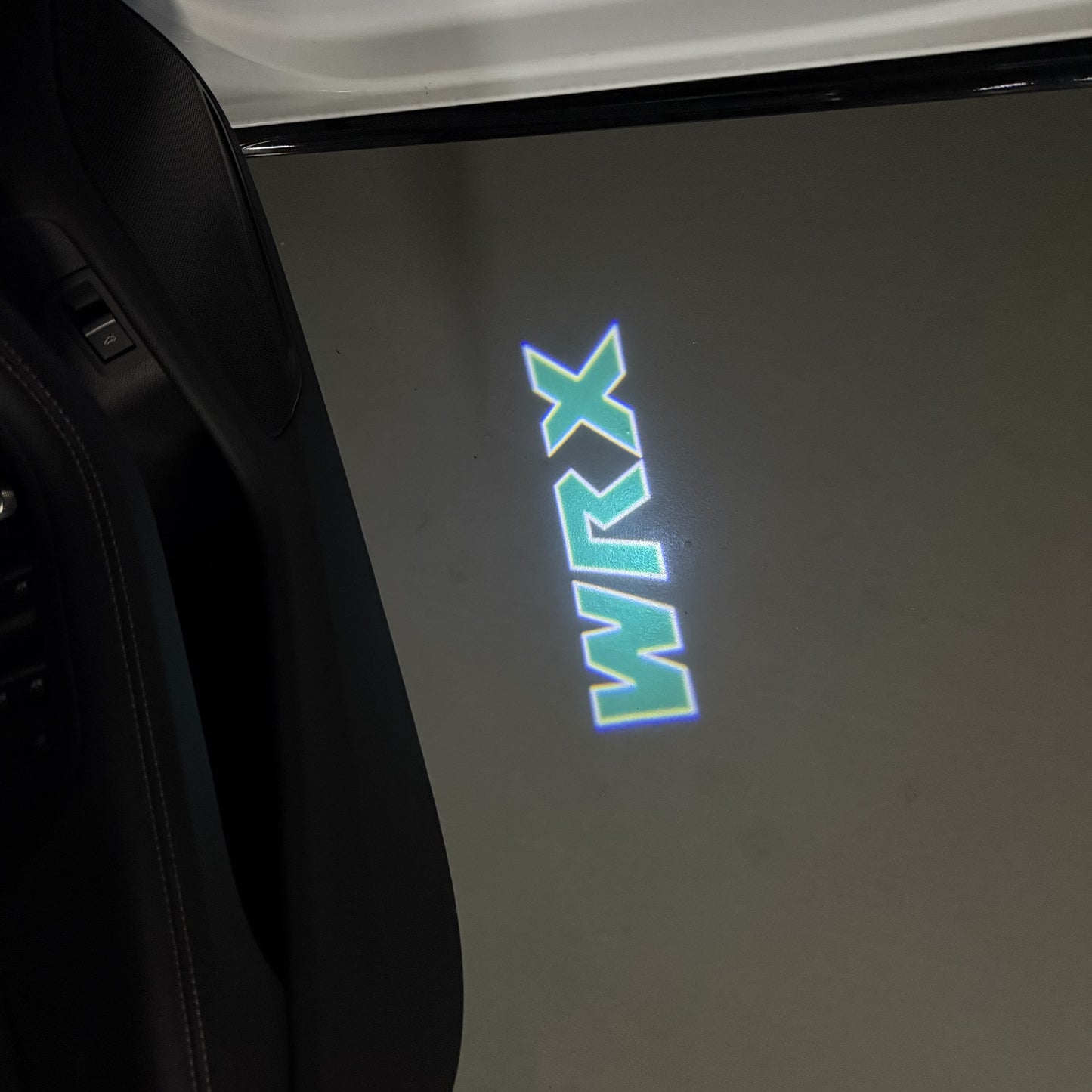 SUBARU WRX LOGO PROJECROTR LIGHTS (quantity 1 = 1 sets/2 door lights) Nr.03A18