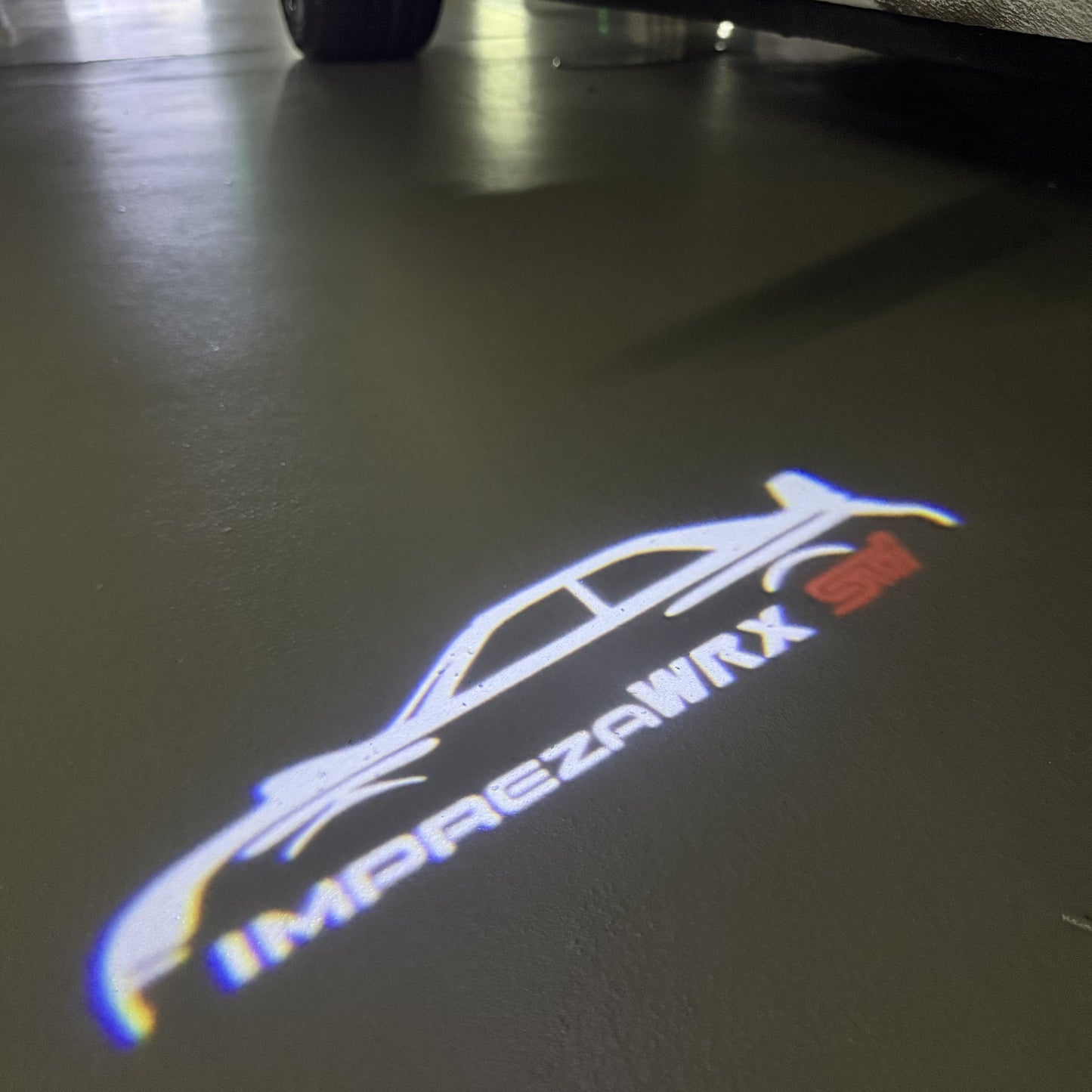 SUBARU IMPREZA LOGO PROJECROTR LIGHTS (quantity 1 = 1 sets/2 door lights) Nr.03A45