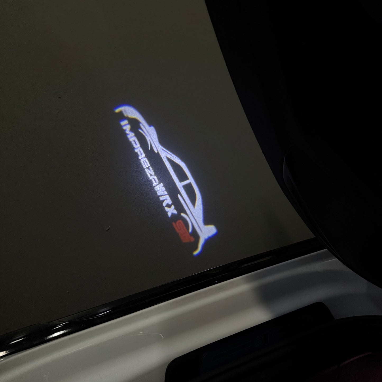 SUBARU IMPREZA LOGO PROJECROTR LIGHTS (quantity 1 = 1 sets/2 door lights) Nr.03A45