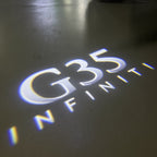 INFINITI  G35  LOGO PROJECROTR LIGHTS  (quantity 1 = 1 sets/2 door lights)Nr.74A56