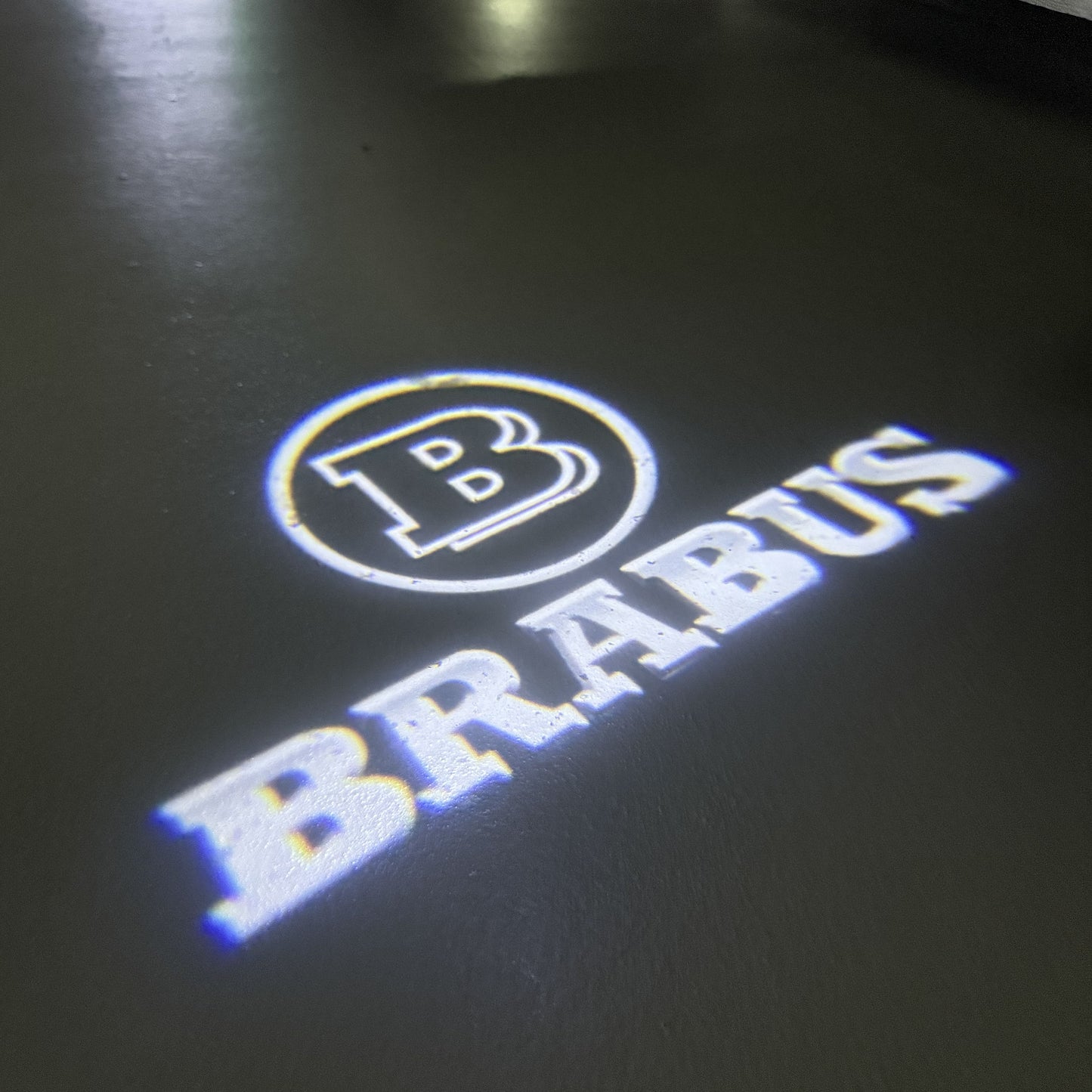 MERCEDES BENZ BRABUS LOGO PROJECTOT LIGHTS(quantity 1 = 1 sets/2 door lights) Nr.03f 011