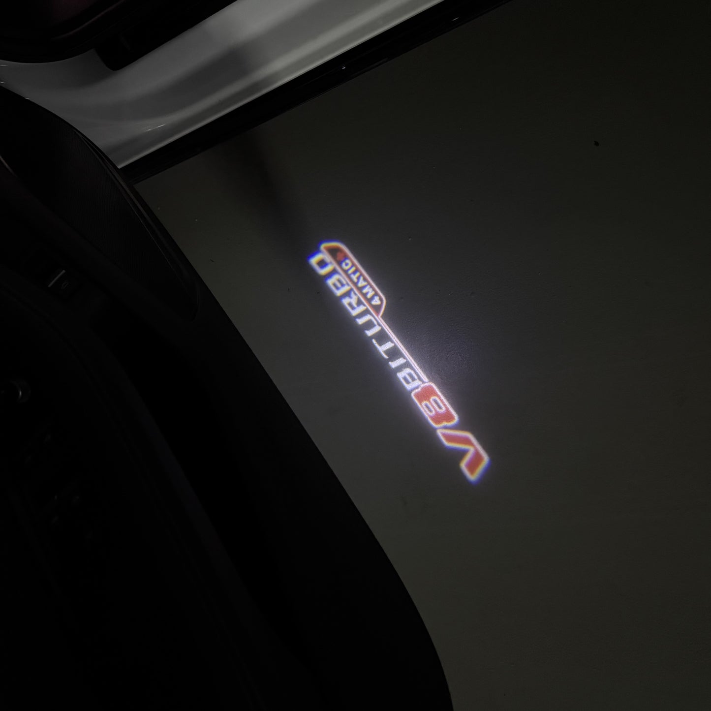 MERCEDES BENZ V8 BITURBO LOGO PROJECTOT LIGHTS(quantity 1 = 1 sets/2 door lights) Nr.03f 08