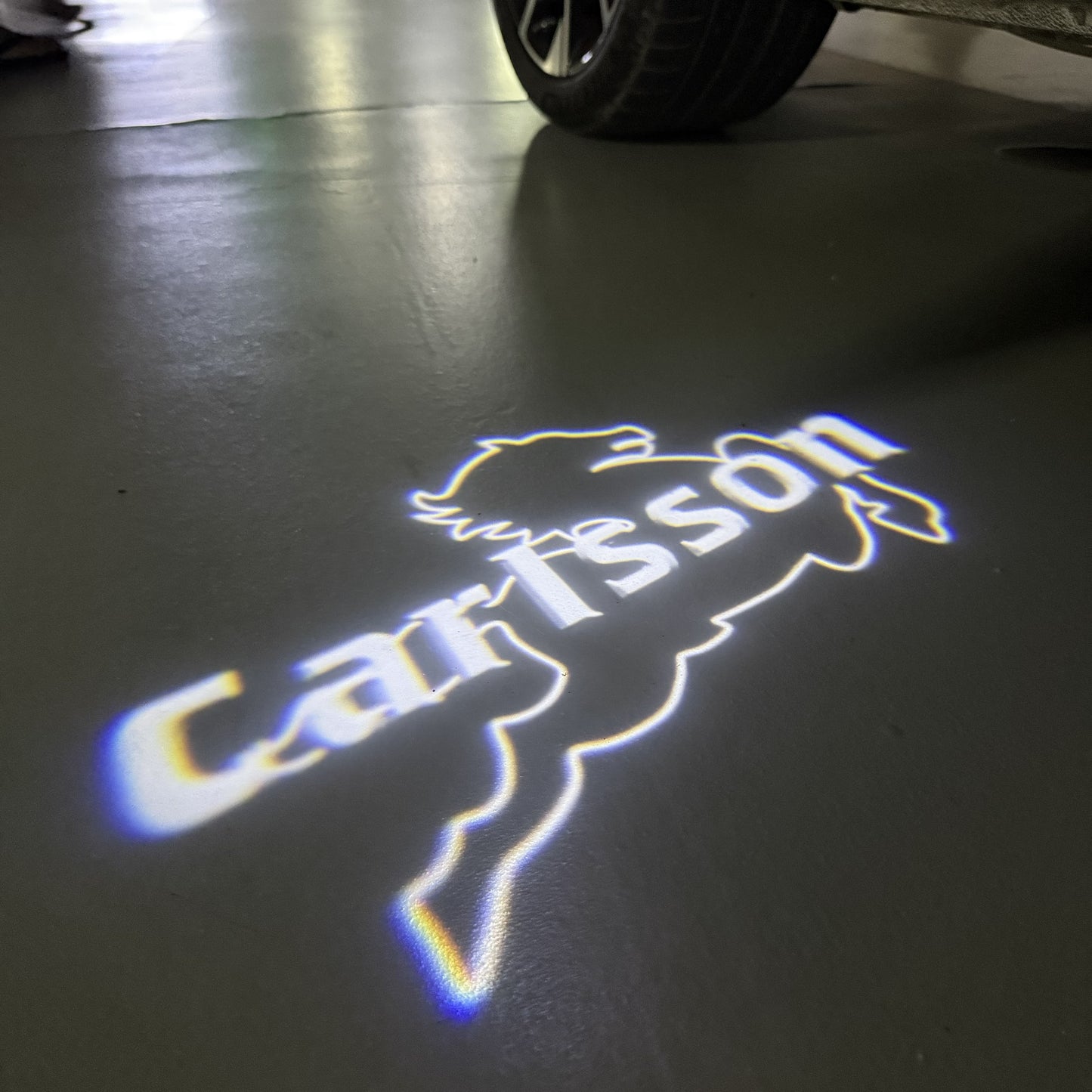 MERCEDES BENZ Carlsson LOGO PROJECTOT LIGHTS(quantity 1 = 1 sets/2 door lights) Nr.03f 015