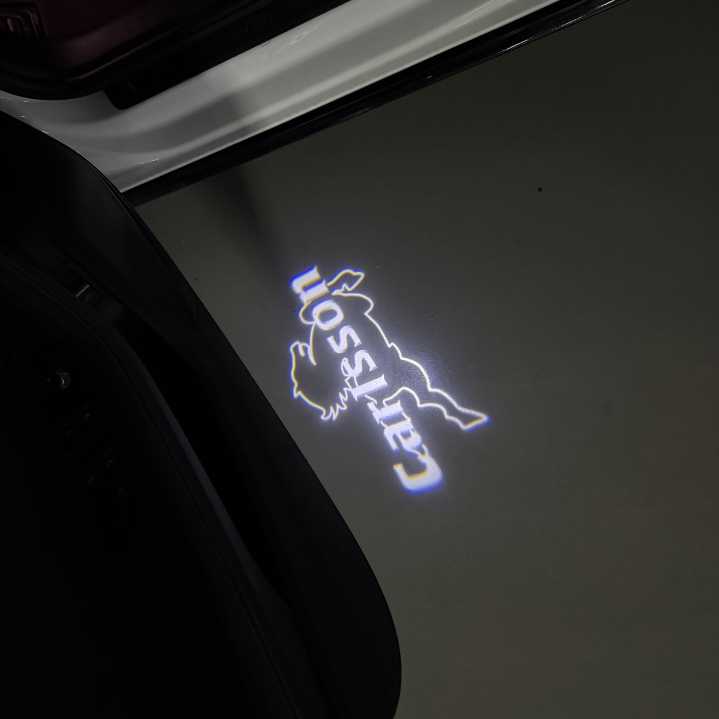 MERCEDES BENZ Carlsson LOGO PROJECTOT LIGHTS(quantity 1 = 1 sets/2 door lights) Nr.03f 015