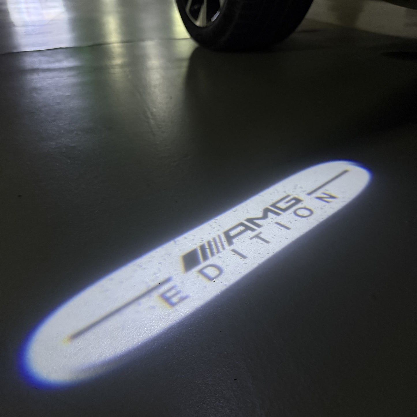 MERCEDES BENZ EDITION LOGO PROJECTOT LIGHTS(quantity 1 = 1 sets/2 door lights) Nr.03f 018
