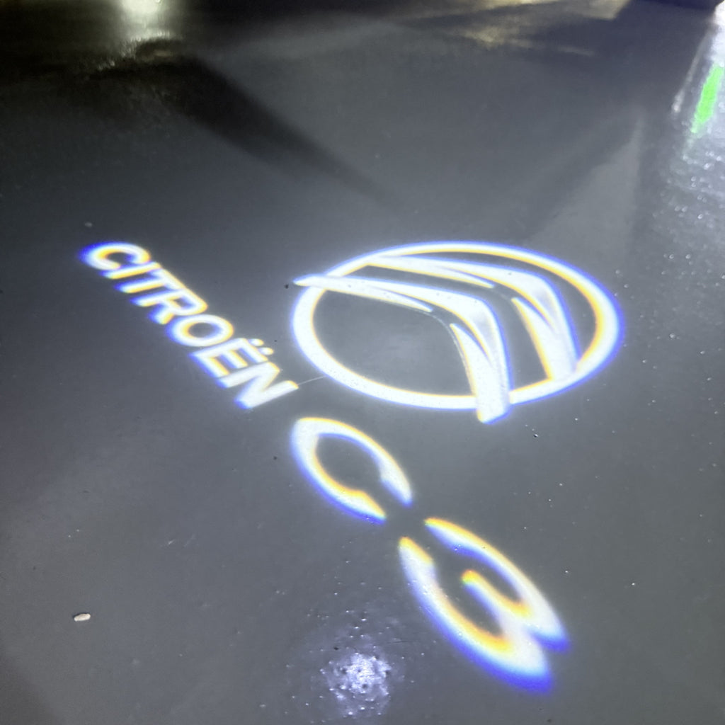 CITROËN C3  LOGO PROJECTOT LIGHTS (quantity 1 = 1 sets/2 door lights) Nr.6024q0t0151