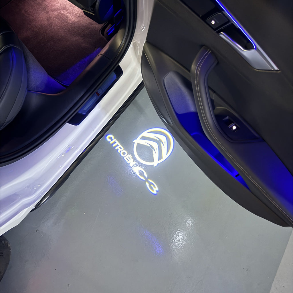 CITROËN C3  LOGO PROJECTOT LIGHTS (quantity 1 = 1 sets/2 door lights) Nr.6024q0t0151
