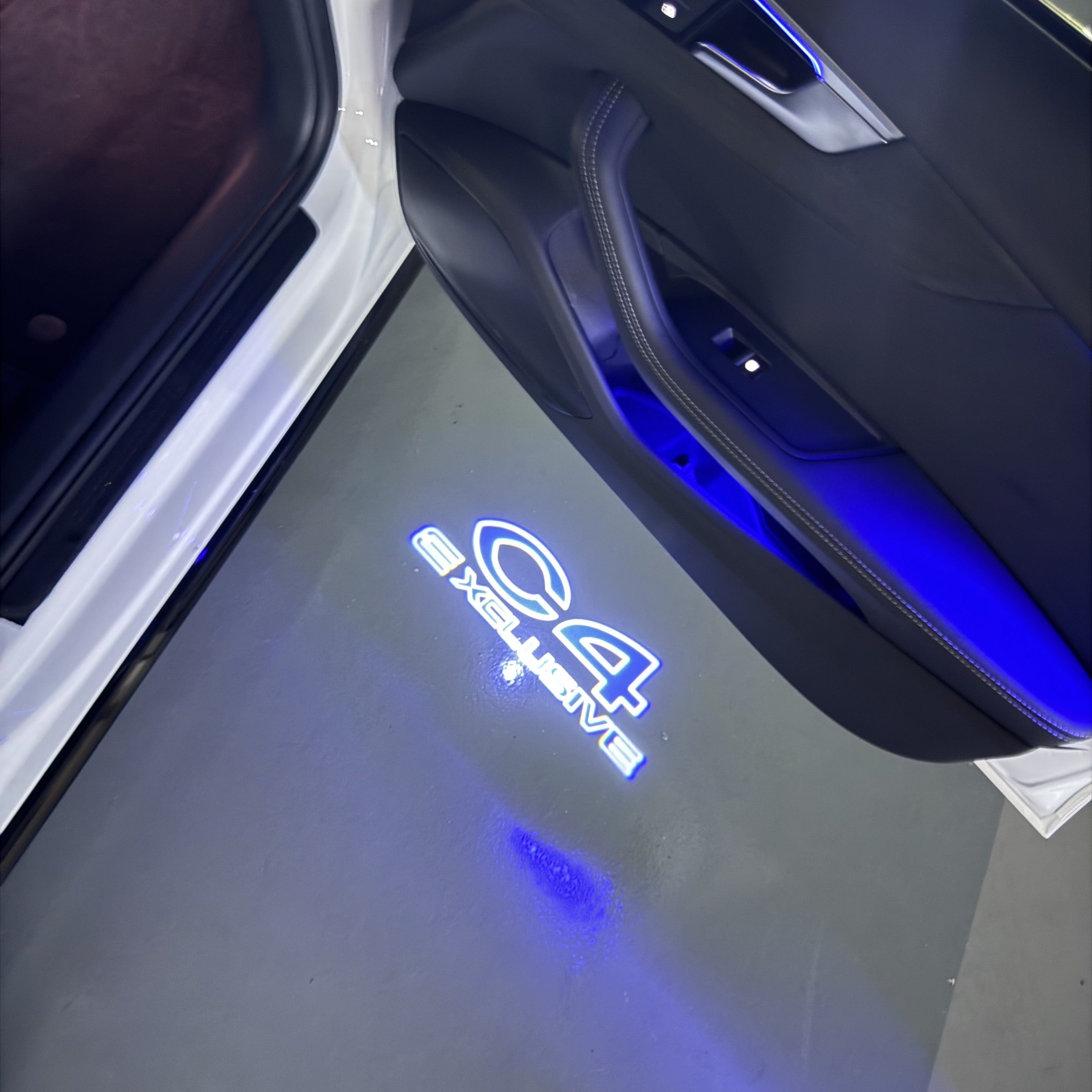 CITROËN C4 EXCLUSIVE   LOGO PROJECTOT LIGHTS (quantity 1 = 1 sets/2 door lights) Nr.6024q0t0113