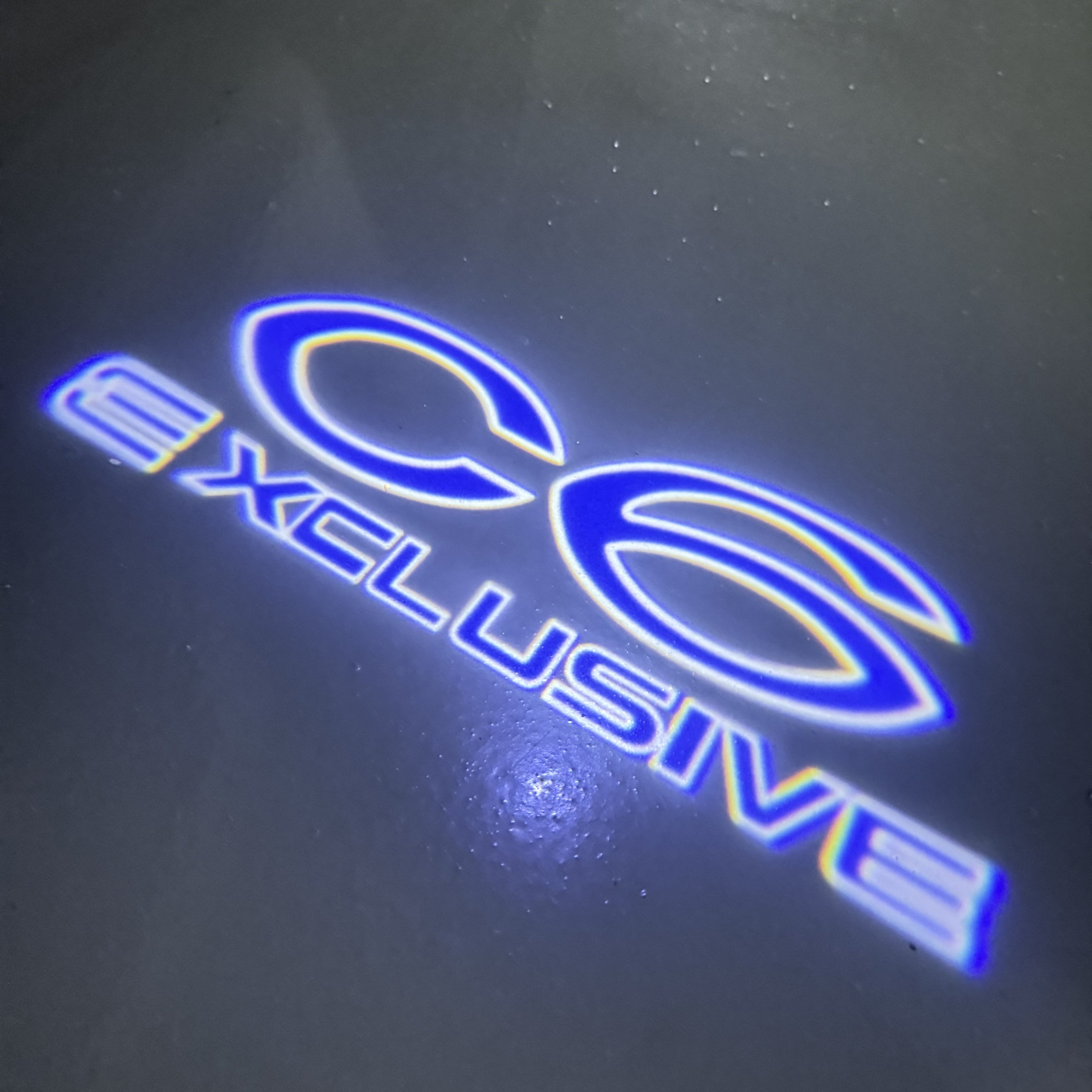 CITROËN C6 EXCLUSIVE  LOGO PROJECTOT LIGHTS (quantity 1 = 1 sets/2 door lights) Nr.6024q0t0112