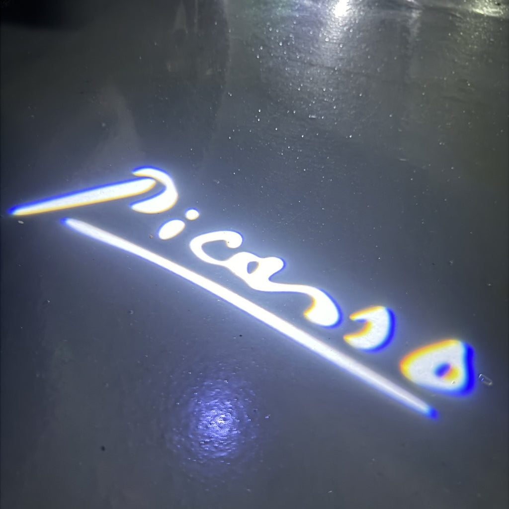 CITROËN PICASSO  LOGO PROJECTOT LIGHTS (quantity 1 = 1 sets/2 door lights) Nr.6024q0t099