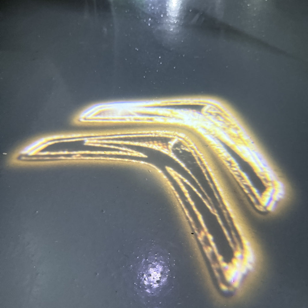 CITROËN Original   LOGO PROJECTOT LIGHTS (quantity 1 = 1 sets/2 door lights) Nr.6024q0t0139