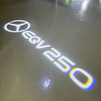 MERCEDES BENZ EQV 250 LOGO PROJECTOT LIGHTS  (quantity 1 = 1 sets/2 door lights)Nr.03f019