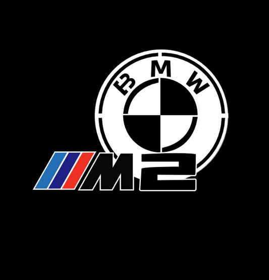 BMW 2 SERIES M2   LOGO PROJECTOT LIGHTS (quantity 1 = 1 sets/2 door lights) Nr.6024q18