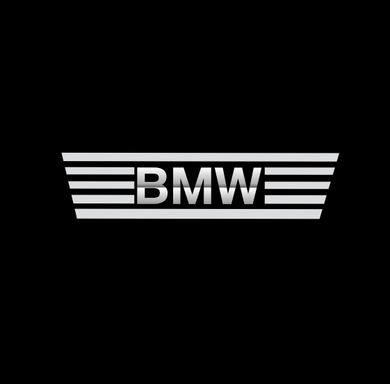 BMW ORIGINAL  LOGO PROJECTOT LIGHTS (quantity 1 = 1 sets/2 door lights) Nr.PP205