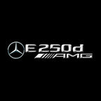 MERCEDES BENZ E 250d AMG LOGO PROJECTOT LIGHTS  (quantity 1 = 1 sets/2 door lights)Nr.03f022