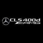 MERCEDES BENZ  CLS 400d AMG LOGO PROJECTOT LIGHTS  (quantity 1 = 1 sets/2 door lights)Nr.03f032