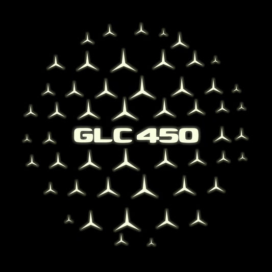 MERCEDES BENZ GLC 450 LOGO PROJECTOR LIGHTS  (quantity 1 = 1 sets/2 door lights)Nr.03f054