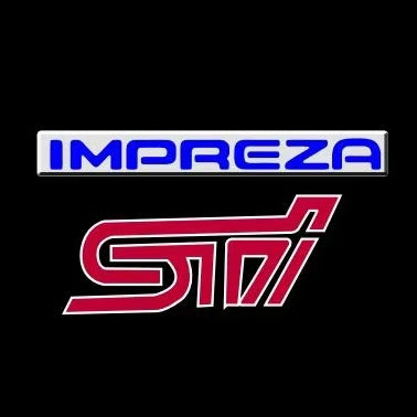 SUBARU IMPREZA LOGO PROJECROTR LIGHTS (quantity 1 = 1 sets/2 door lights) Nr.03A49