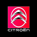 CITROËN Original   LOGO PROJECTOT LIGHTS (quantity 1 = 1 sets/2 door lights) Nr.6024q0t0144