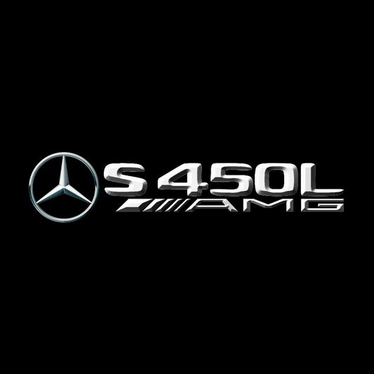 MERCEDES BENZ S 450L LOGO PROJECTOR LIGHTS  (quantity 1 = 1 sets/2 door lights)Nr.03f036