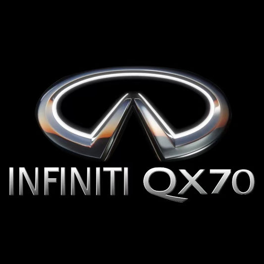 INFINITI  QX70 LOGO PROJECROTR LIGHTS  (quantity 1 = 1 sets/2 door lights)Nr.74A29