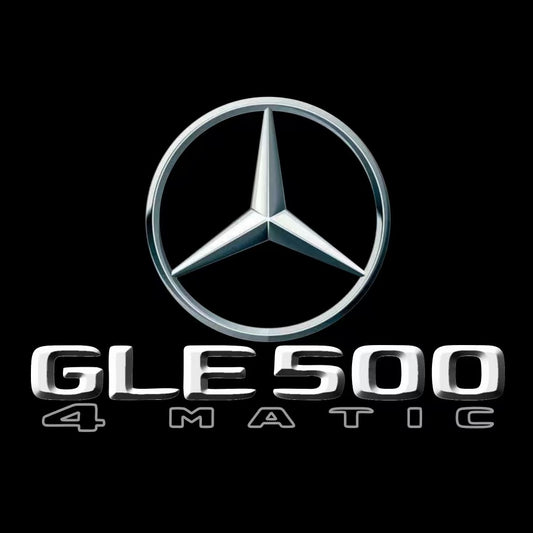 MERCEDES BENZ GLE 500 LOGO PROJECTOR LIGHTS  (quantity 1 = 1 sets/2 door lights)Nr.03f053