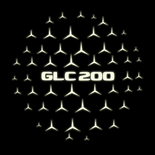 MERCEDES BENZ GLC 200 LOGO PROJECTOR LIGHTS  (quantity 1 = 1 sets/2 door lights)Nr.03f037