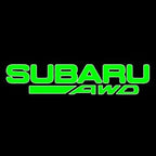 SUBARU AWD LOGO PROJECROTR LIGHTS (quantity 1 = 1 sets/2 door lights) Nr.03A57