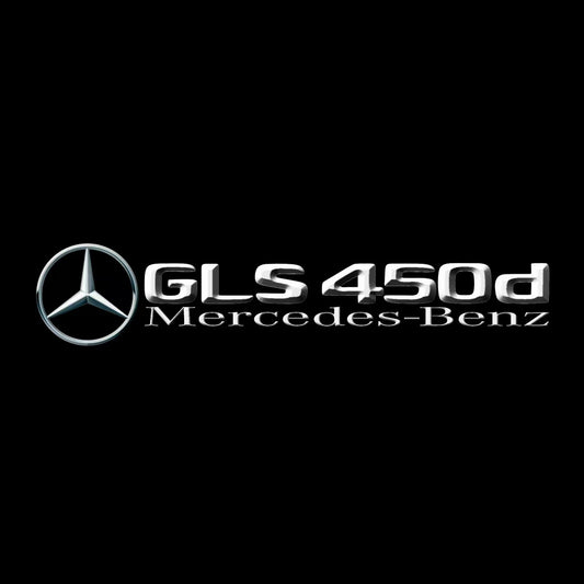 MERCEDES BENZ GLS 450d LOGO PROJECTOR LIGHTS  (quantity 1 = 1 sets/2 door lights)Nr.03f040