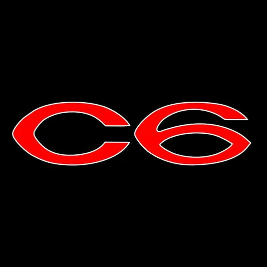 CITROËN C6 LOGO PROJECTOT LIGHTS (quantity 1 = 1 sets/2 door lights) Nr.6024q0t0143