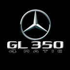 MERCEDES BENZ GL 350 LOGO PROJECTOR LIGHTS  (quantity 1 = 1 sets/2 door lights)Nr.03f08