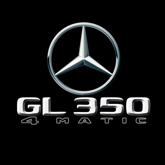 MERCEDES BENZ GL 350 LOGO PROJECTOR LIGHTS  (quantity 1 = 1 sets/2 door lights)Nr.03f08