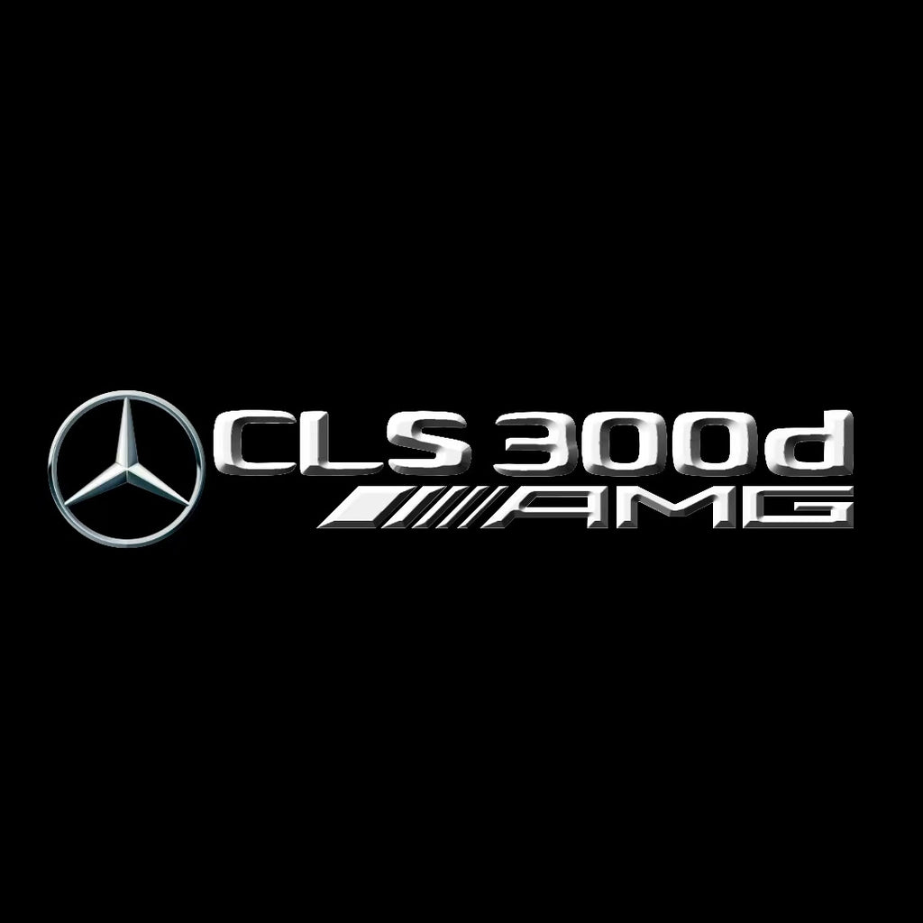 MERCEDES BENZ  CLS 300d AMG LOGO PROJECTOT LIGHTS  (quantity 1 = 1 sets/2 door lights)Nr.03f026