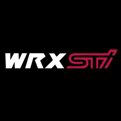 SUBARU WRX STI LOGO PROJECROTR LIGHTS (quantity 1 = 1 sets/2 door lights) Nr.03A21