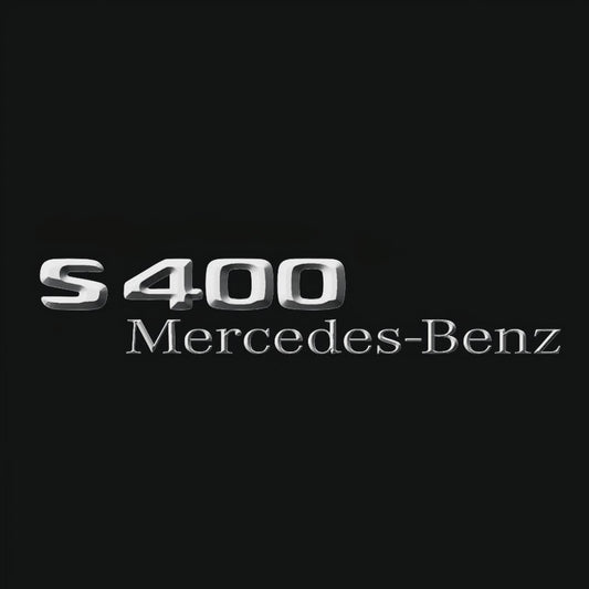MERCEDES BENZ S 400 LOGO PROJECTOR LIGHTS  (quantity 1 = 1 sets/2 door lights)Nr.03f034