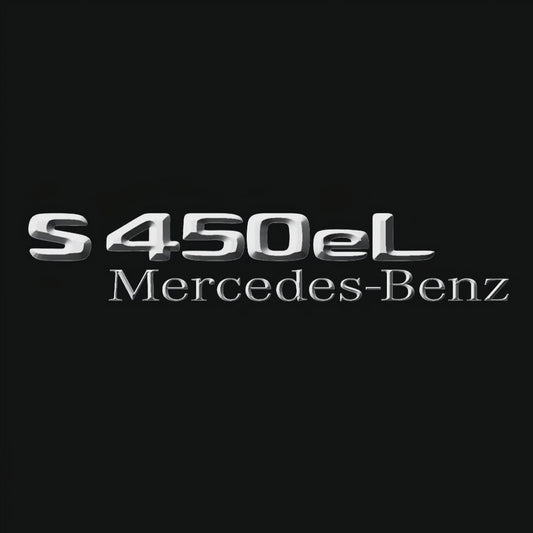 MERCEDES BENZ S 450 LOGO PROJECTOR LIGHTS  (quantity 1 = 1 sets/2 door lights)Nr.03f038