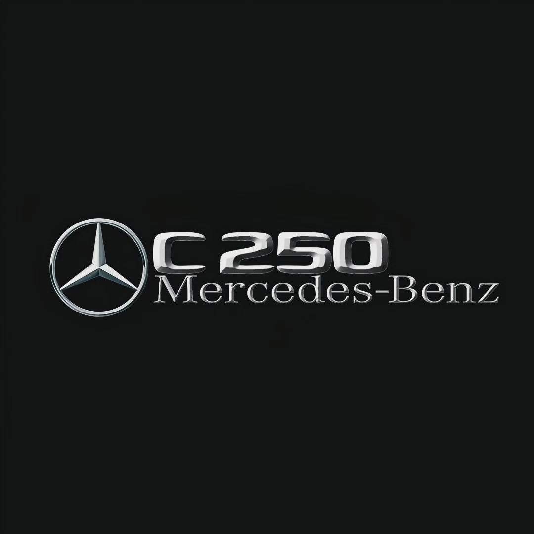 MERCEDES BENZ  C 250 AMG LOGO PROJECTOT LIGHTS  (quantity 1 = 1 sets/2 door lights)Nr.03f029