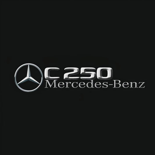 MERCEDES BENZ  C 250 AMG LOGO PROJECTOT LIGHTS  (quantity 1 = 1 sets/2 door lights)Nr.03f029
