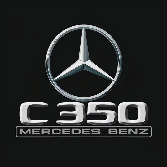 MERCEDES BENZ  C 350 LOGO PROJECTOT LIGHTS  (quantity 1 = 1 sets/2 door lights)Nr.03f040