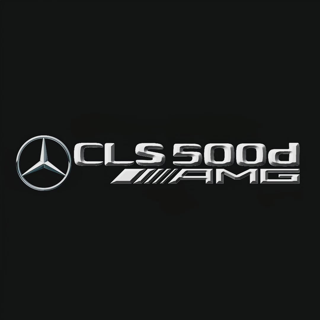 MERCEDES BENZ  CLS 500d AMG LOGO PROJECTOT LIGHTS  (quantity 1 = 1 sets/2 door lights)Nr.03f035
