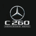 MERCEDES BENZ  C 260 LOGO PROJECTOT LIGHTS  (quantity 1 = 1 sets/2 door lights)Nr.03f030