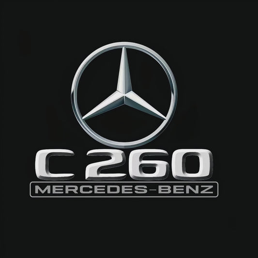 MERCEDES BENZ  C 260 LOGO PROJECTOT LIGHTS  (quantity 1 = 1 sets/2 door lights)Nr.03f030