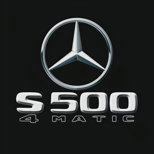 MERCEDES BENZ S 500 LOGO PROJECTOR LIGHTS  (quantity 1 = 1 sets/2 door lights)Nr.03f039