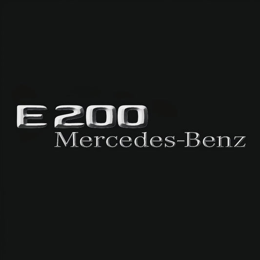 MERCEDES BENZ E 200 LOGO PROJECTOT LIGHTS  (quantity 1 = 1 sets/2 door lights)Nr.03f016