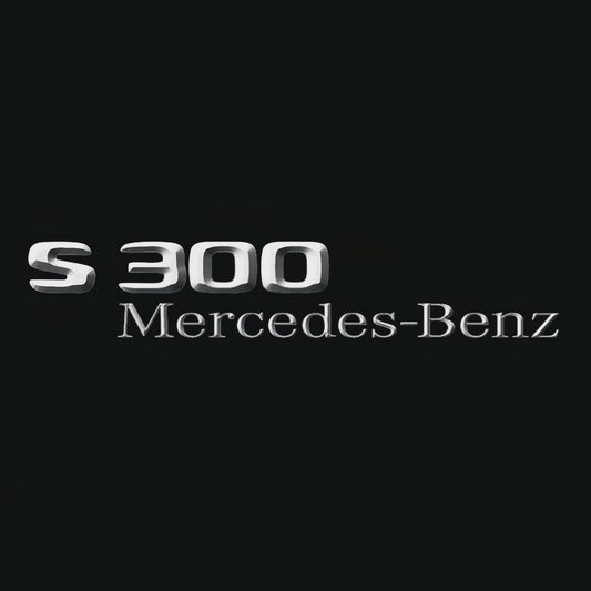 MERCEDES BENZ S 300 LOGO PROJECTOR LIGHTS  (quantity 1 = 1 sets/2 door lights)Nr.03f021