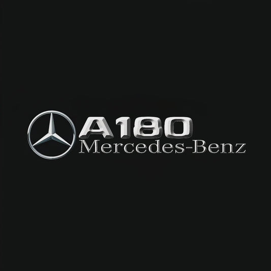 MERCEDES BENZ A180  LOGO PROJECTOR LIGHTS  (quantity 1 = 1 sets/2 door lights)Nr.03f013