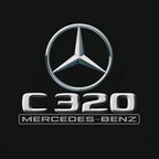 MERCEDES BENZ  C 320 LOGO PROJECTOT LIGHTS  (quantity 1 = 1 sets/2 door lights)Nr.03f037