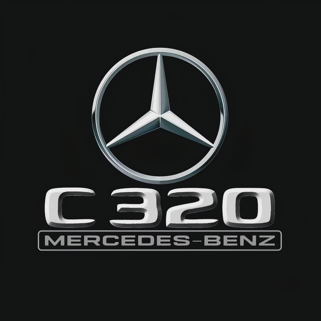 MERCEDES BENZ  C 320 LOGO PROJECTOT LIGHTS  (quantity 1 = 1 sets/2 door lights)Nr.03f037